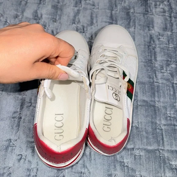 White shoes Gucci style size 39 - Picture 4 of 6